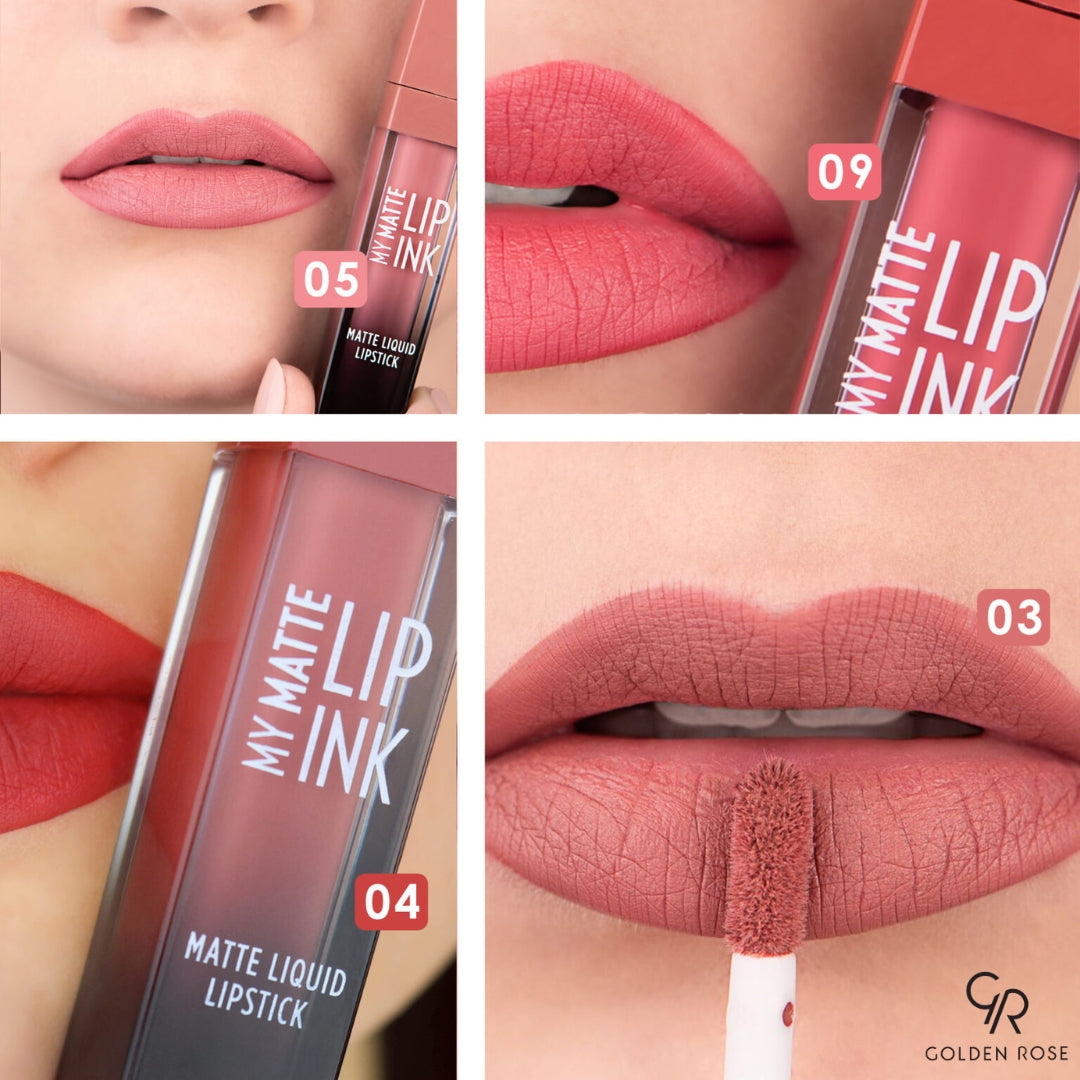 GOLDEN ROSE LIPSTICK LIP INK MY MATTE