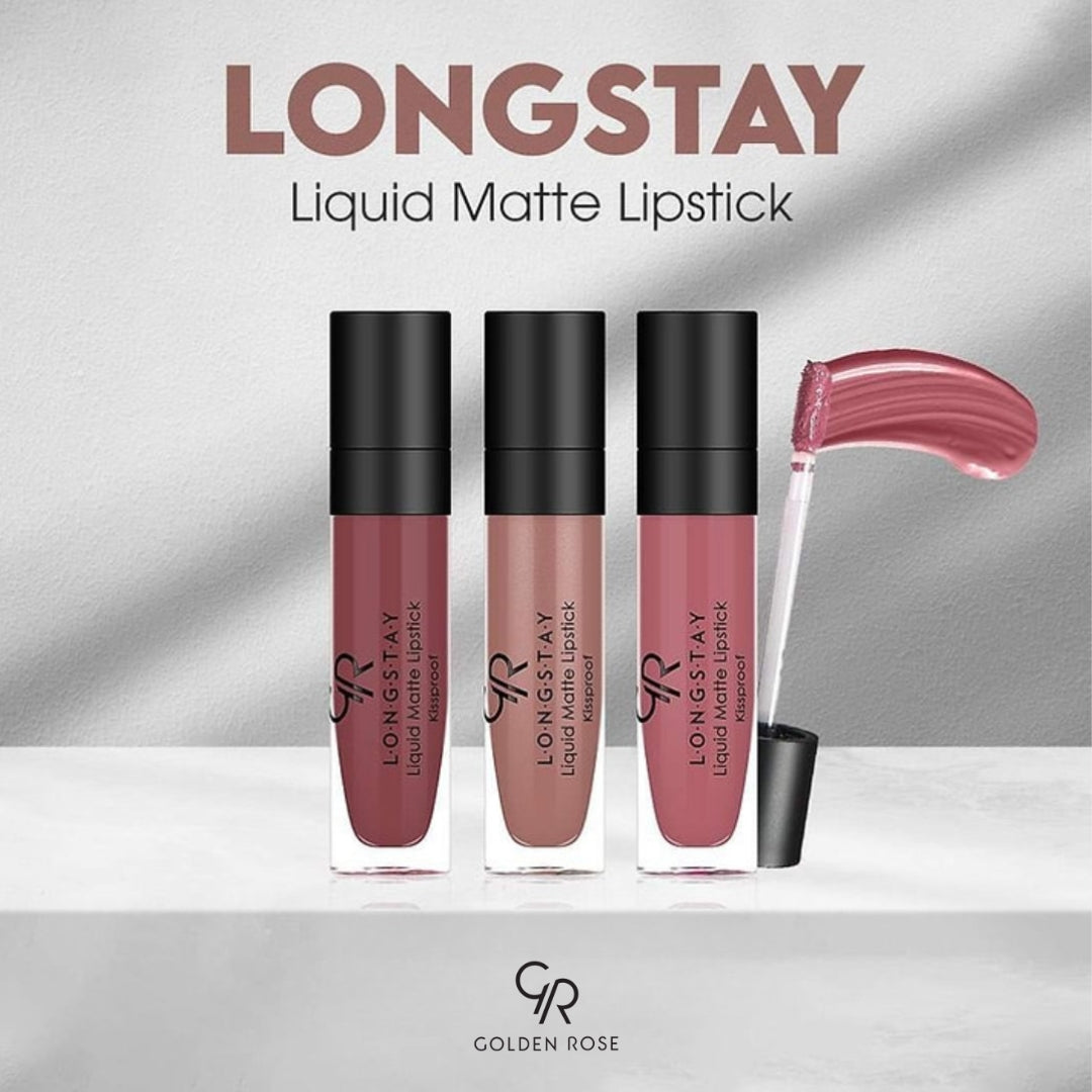 GOLDEN ROSE LIPSTICK LONGSTAY KISSPROOF 5.5ML