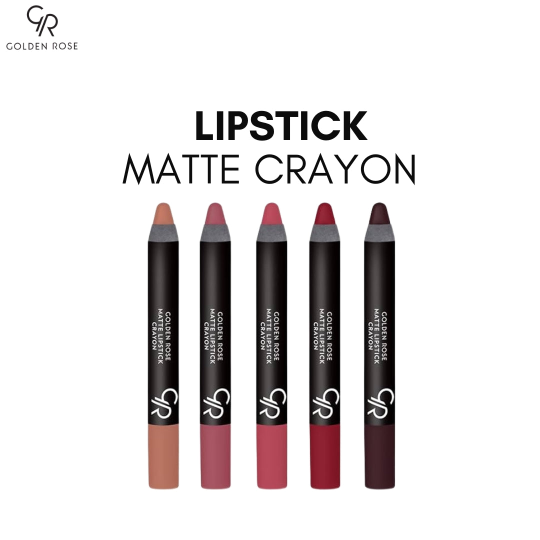 GOLDEN ROSE LIPSTICK MATTE CRAYON