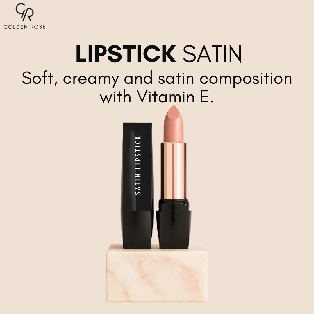 GOLDEN ROSE LIPSTICK SATIN