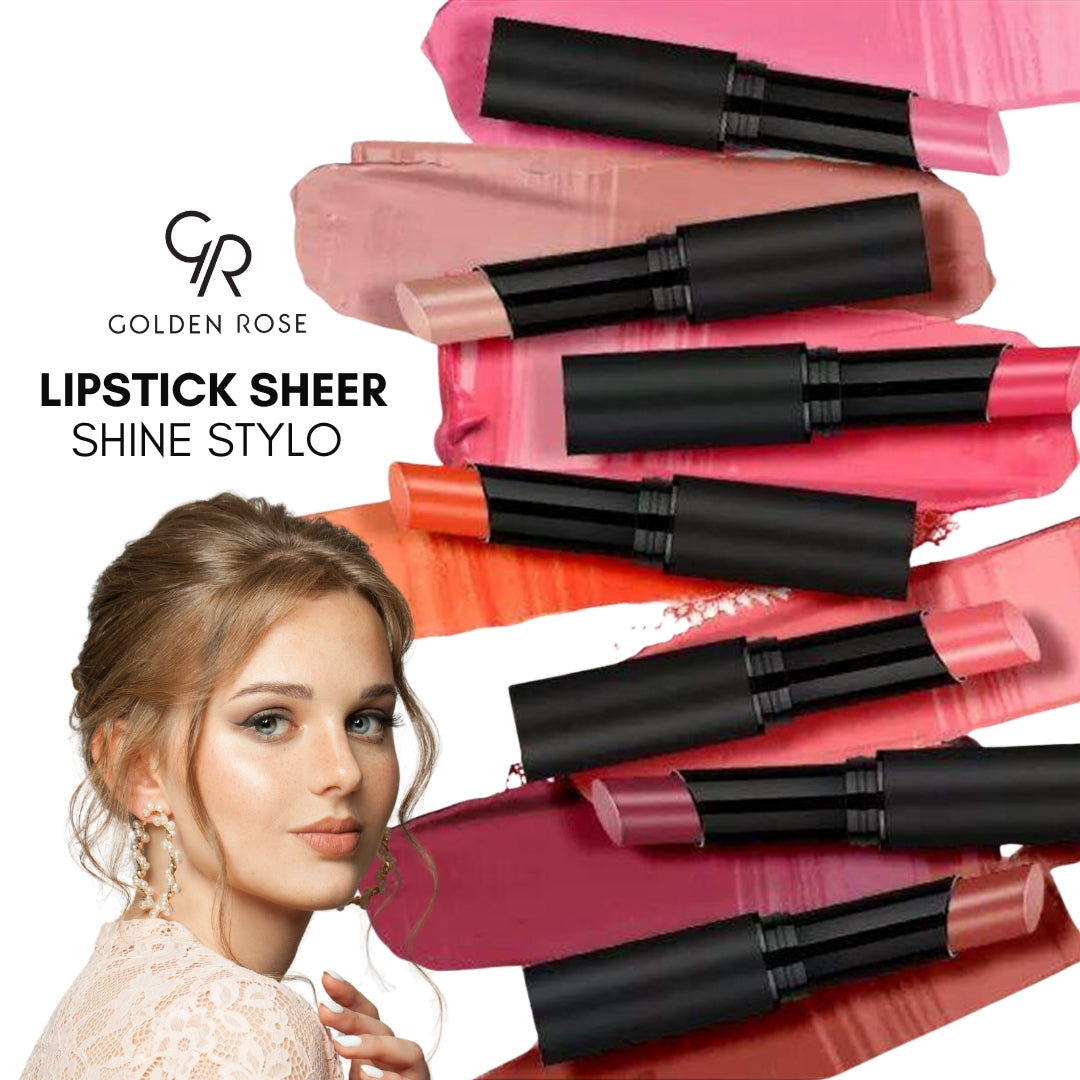 GOLDEN ROSE LIPSTICK SHEER SHINE STYL