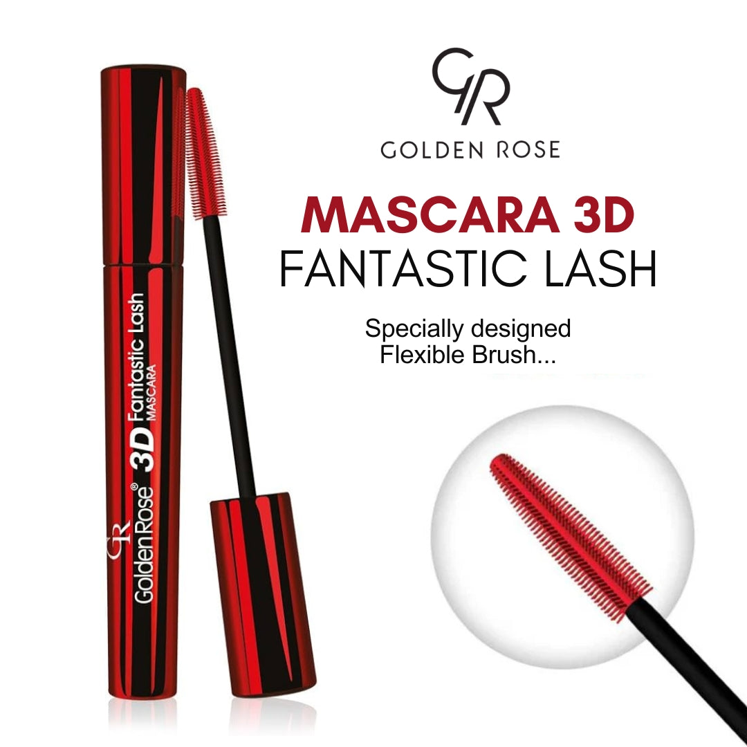 GOLDEN ROSE MASCARA 3D FANTASTIC LASH