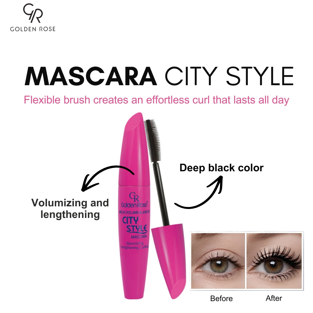 GOLDEN ROSE MASCARA CITY STYLE