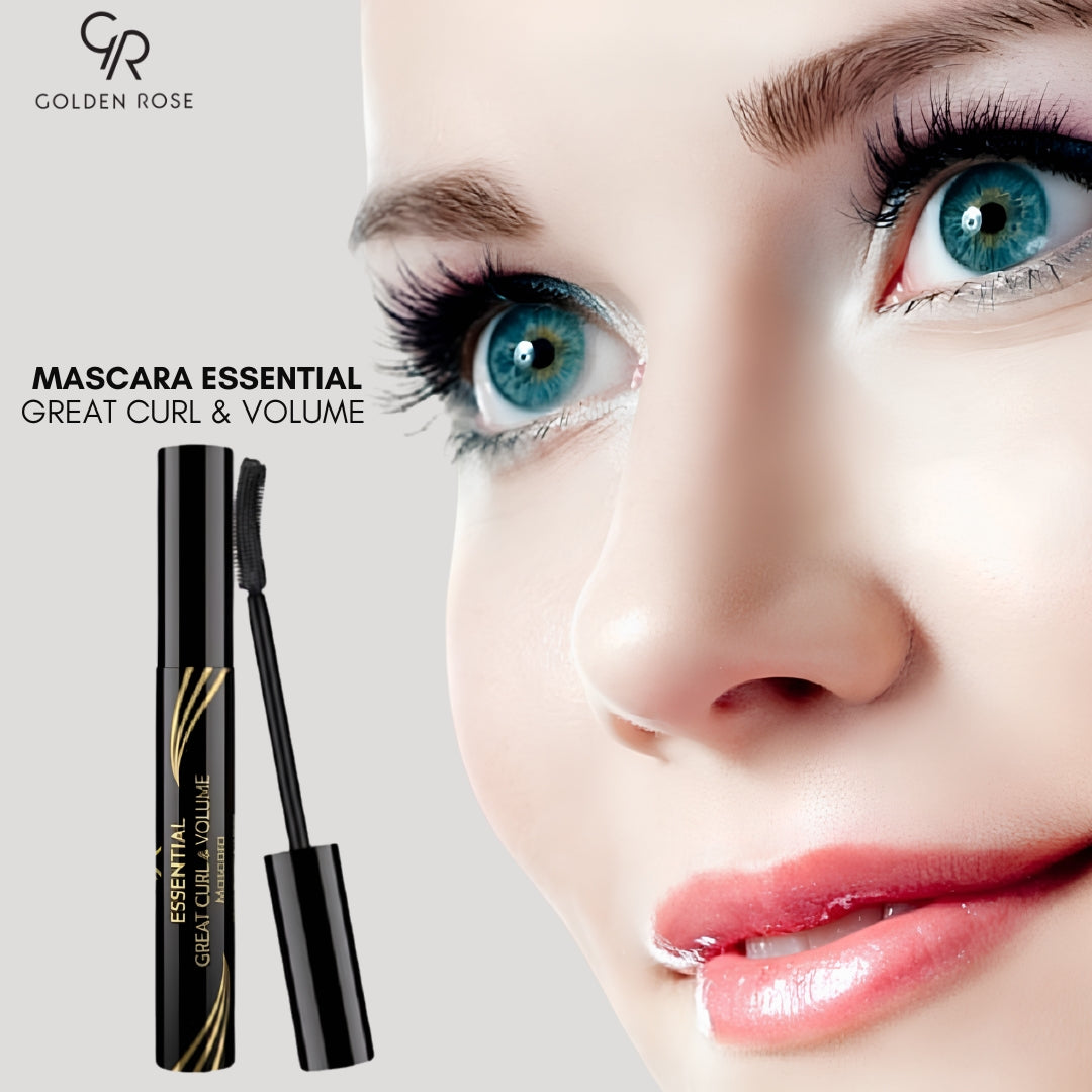 GOLDEN ROSE MASCARA ESSENTIAL GREAT CURL & VOLUME