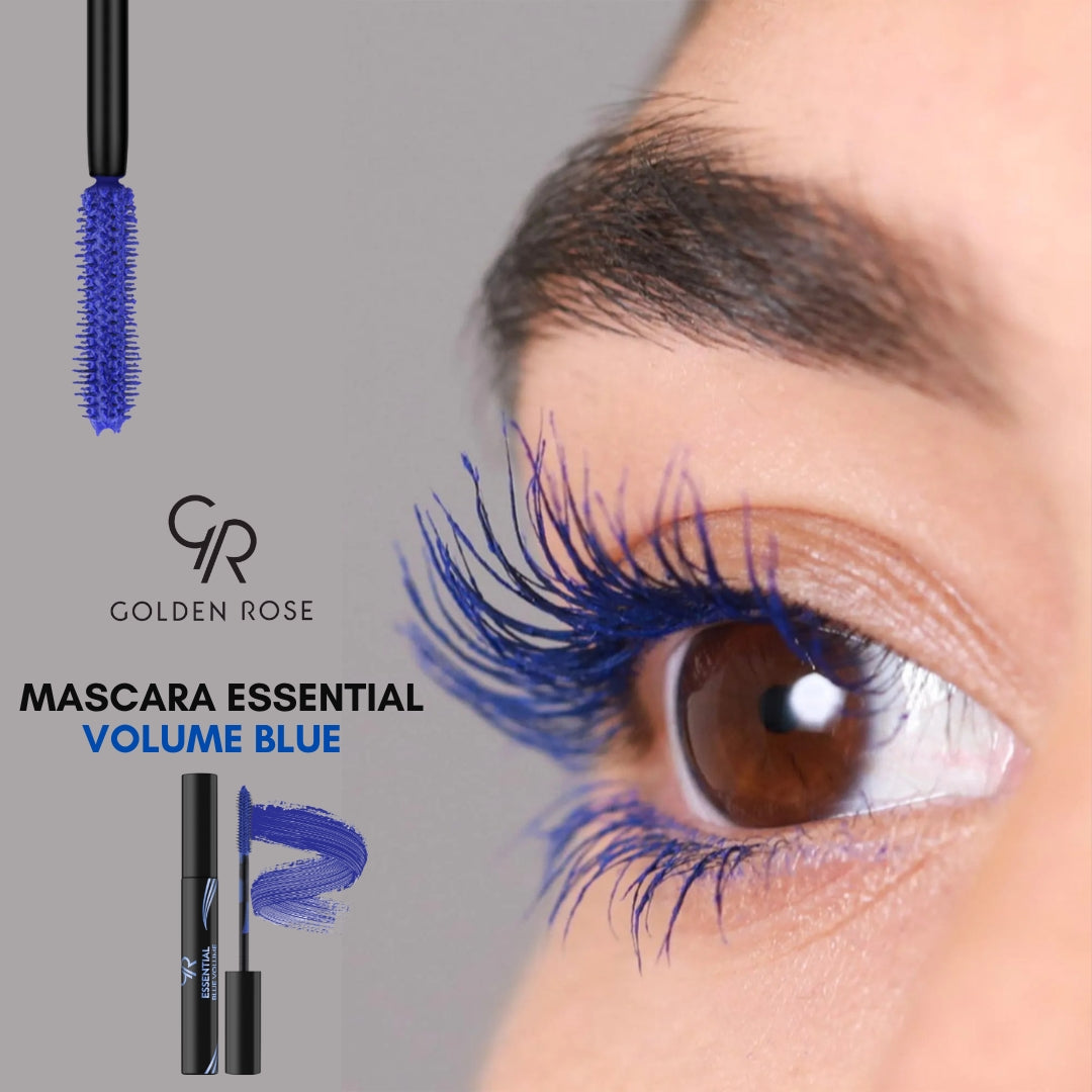 GOLDEN ROSE MASCARA ESSENTIAL VOLUME BLUE