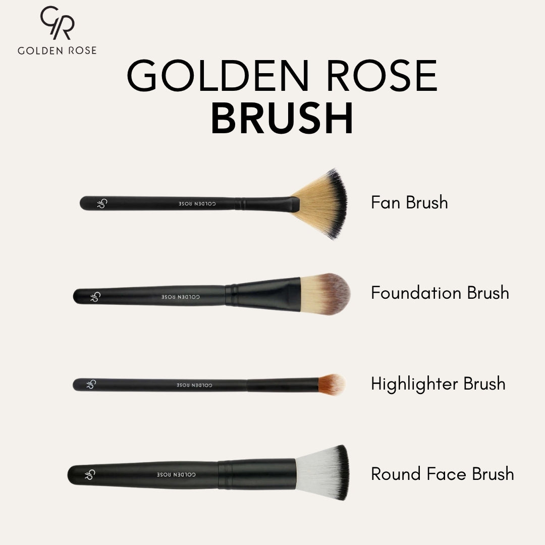 GOLDEN ROSE BRUSH
