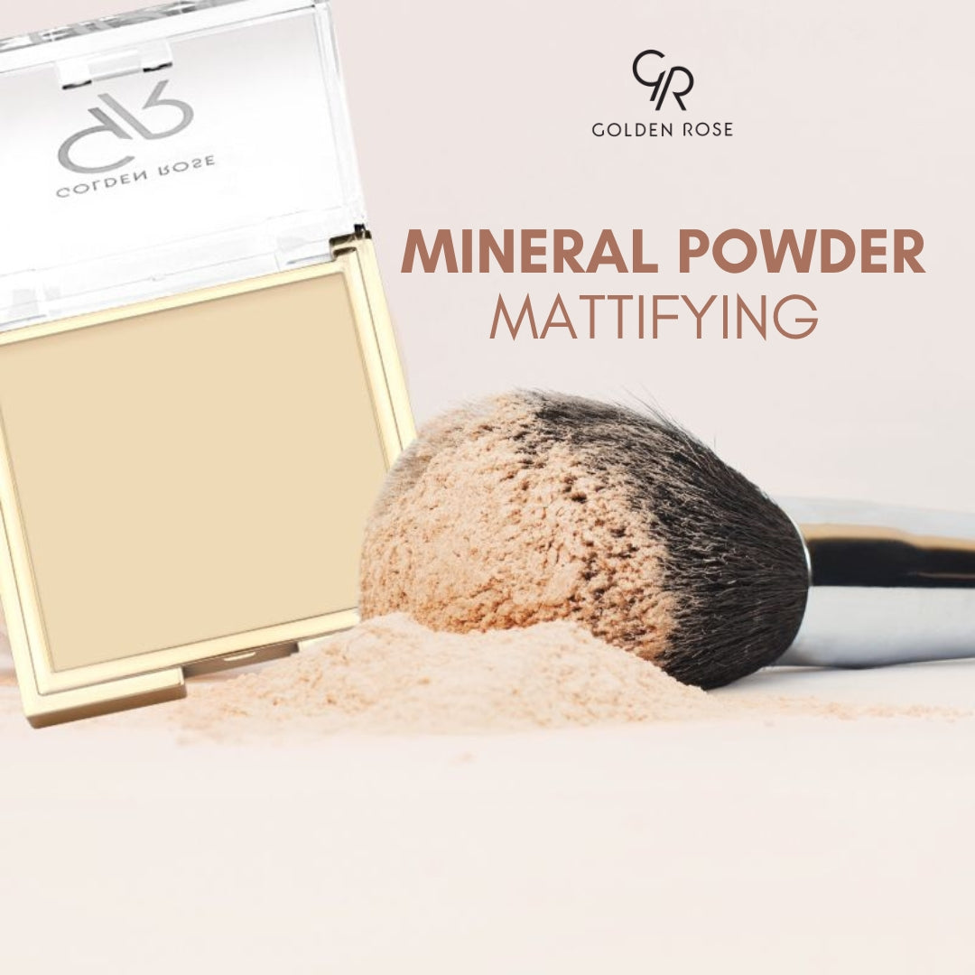 GOLDEN ROSE MINERAL POWDER MATTIFYING