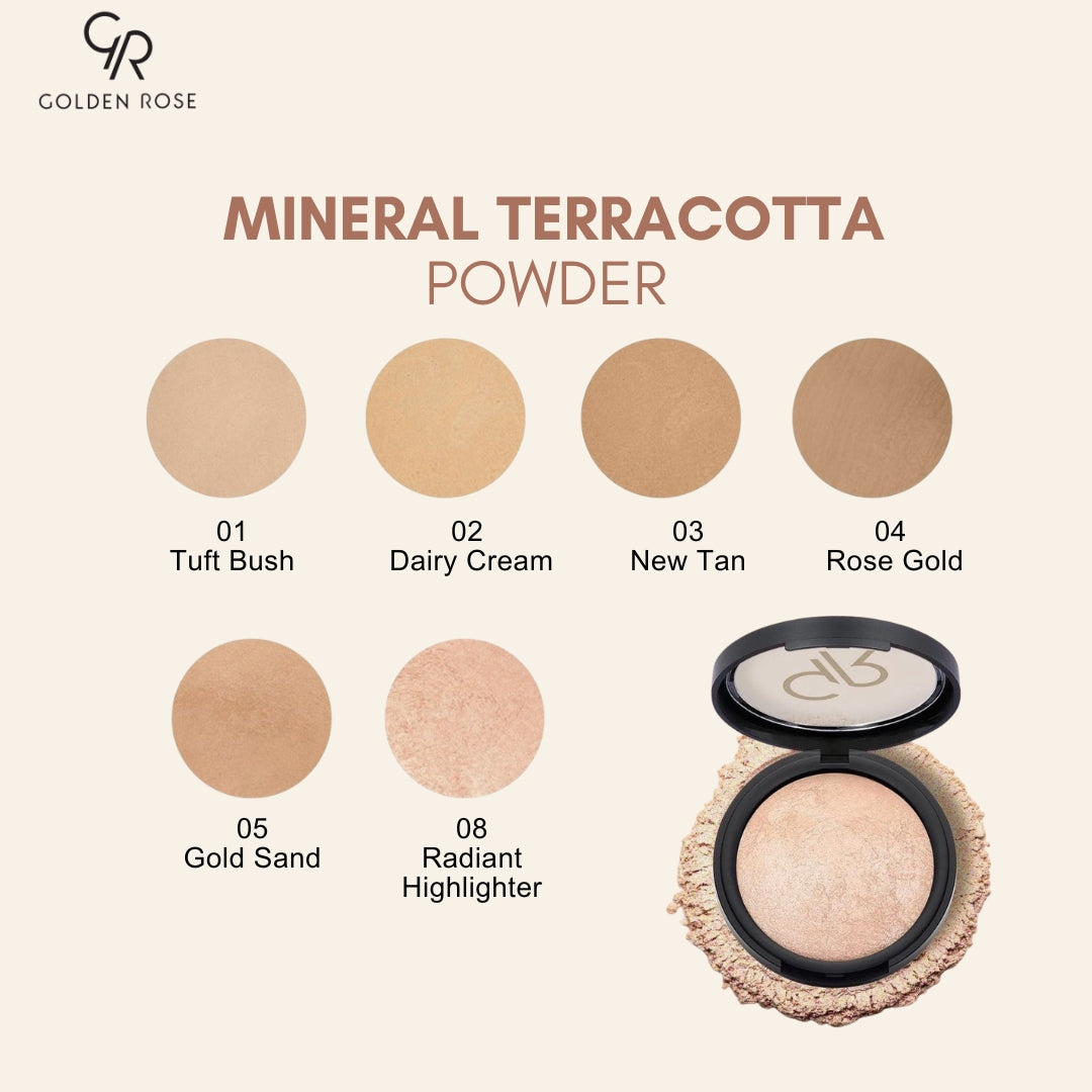 GOLDEN ROSE MINERAL TERRACOTTA POWDER