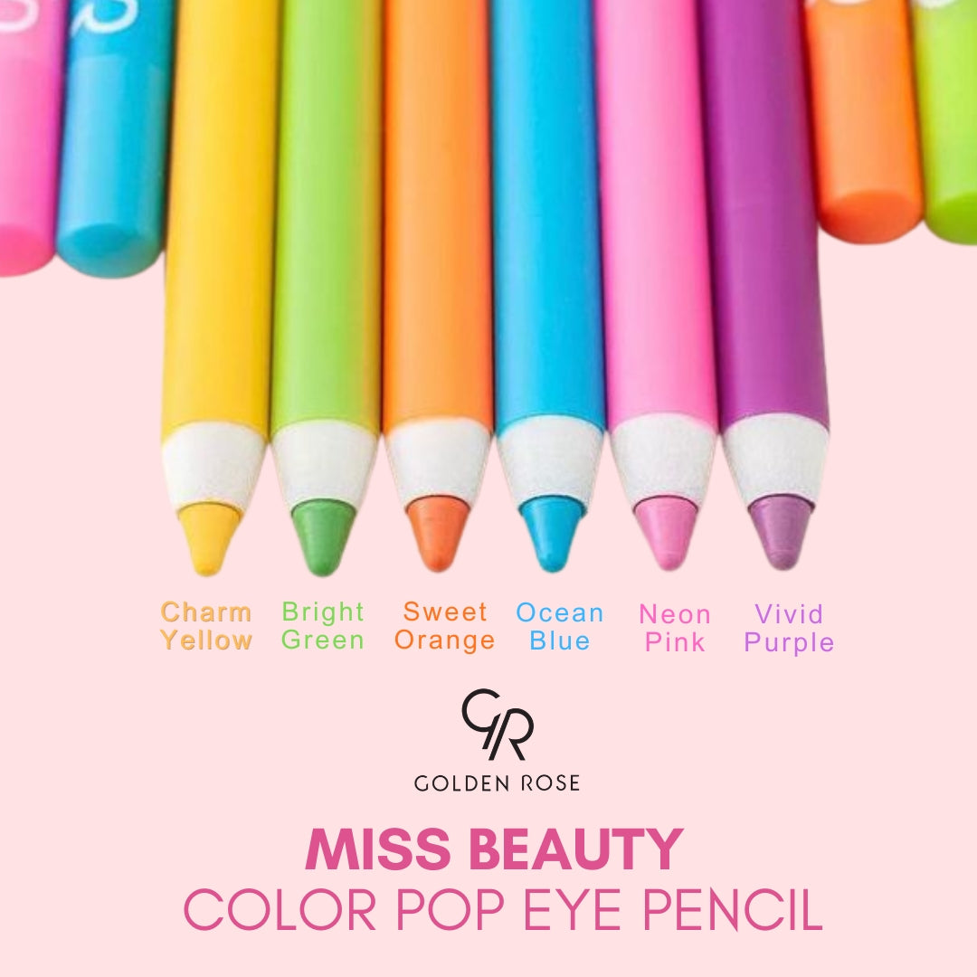 GOLDEN ROSE MISS BEAUTY COLOR POP EYE PENCIL
