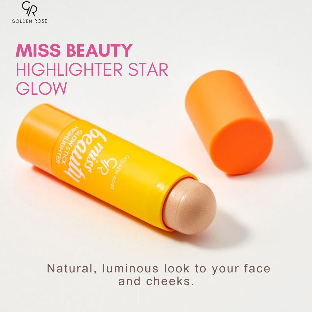 GOLDEN ROSE MISS BEAUTY GLOW STICK HIGHLIGHTER STAR GLOW