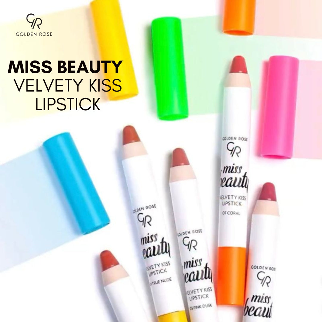 GOLDEN ROSE MISS BEAUTY VELVETY KISS LIPSTICK