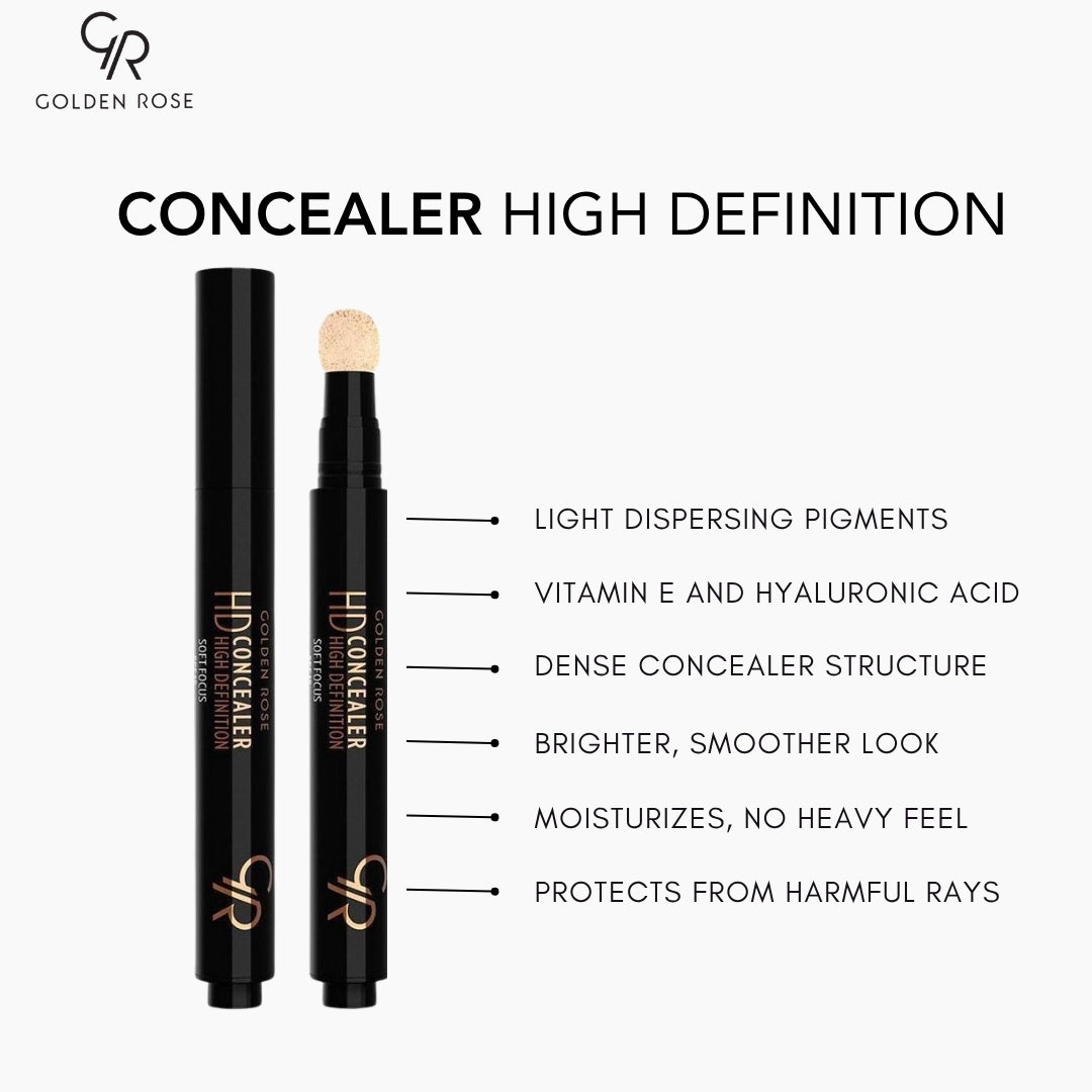 GOLDEN ROSE CONCEALER HIGH DEFINITION