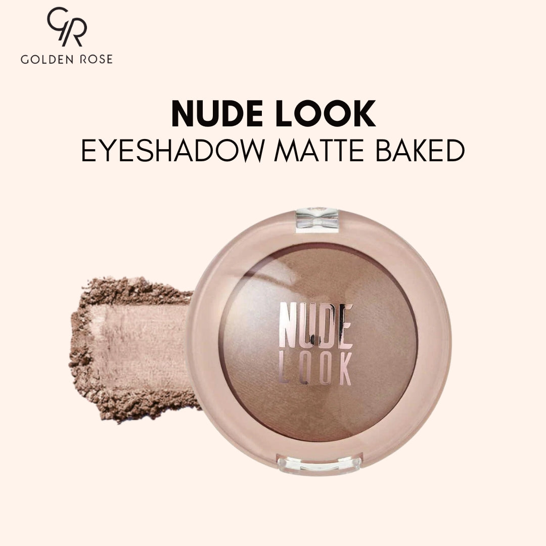GOLDEN ROSE NUDE LOOK EYESHADOW MATTE BAKED