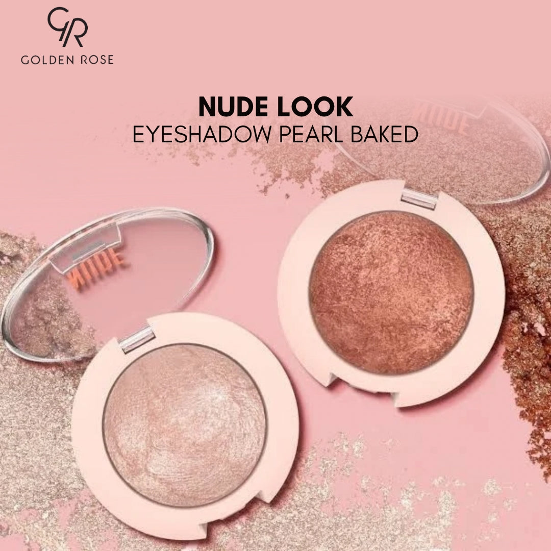 GOLDEN ROSE NUDE LOOK EYESHADOW PEARL BAKED