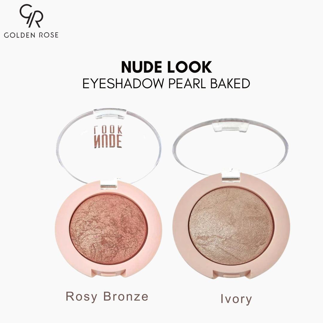 GOLDEN ROSE NUDE LOOK EYESHADOW PEARL BAKED