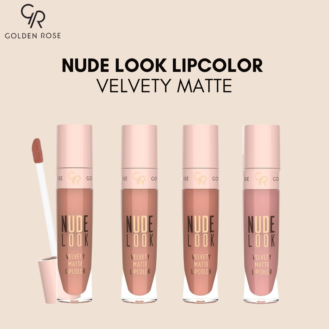 GOLDEN ROSE NUDE LOOK LIPCOLOR VELVETY MATTE