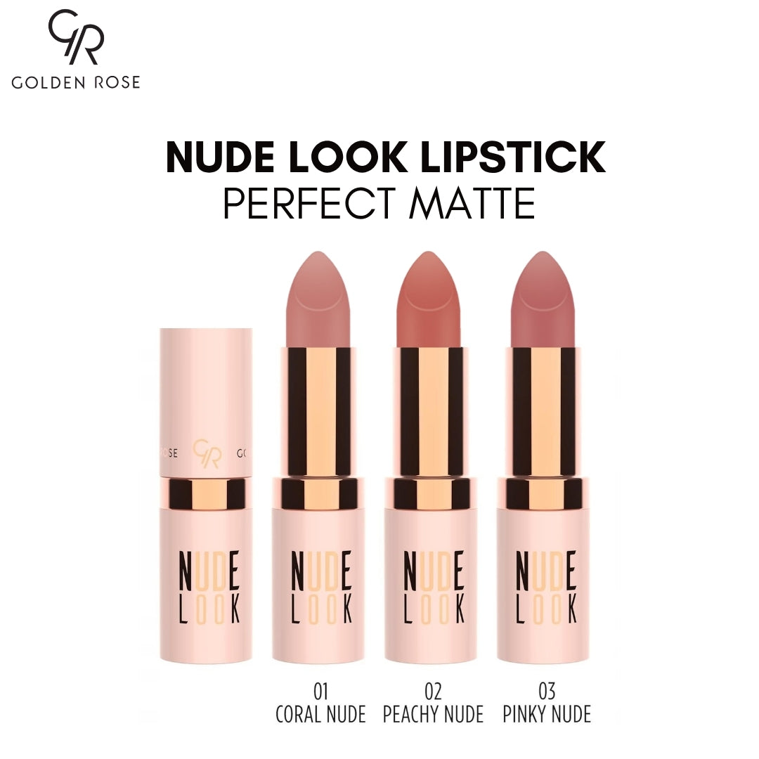 GOLDEN ROSE NUDE LOOK LIPSTICK PERFECT MATTE
