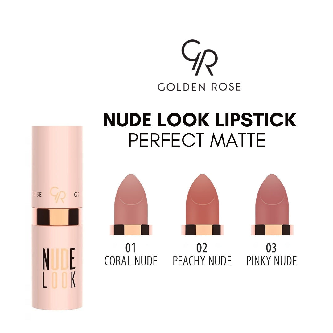 GOLDEN ROSE NUDE LOOK LIPSTICK PERFECT MATTE