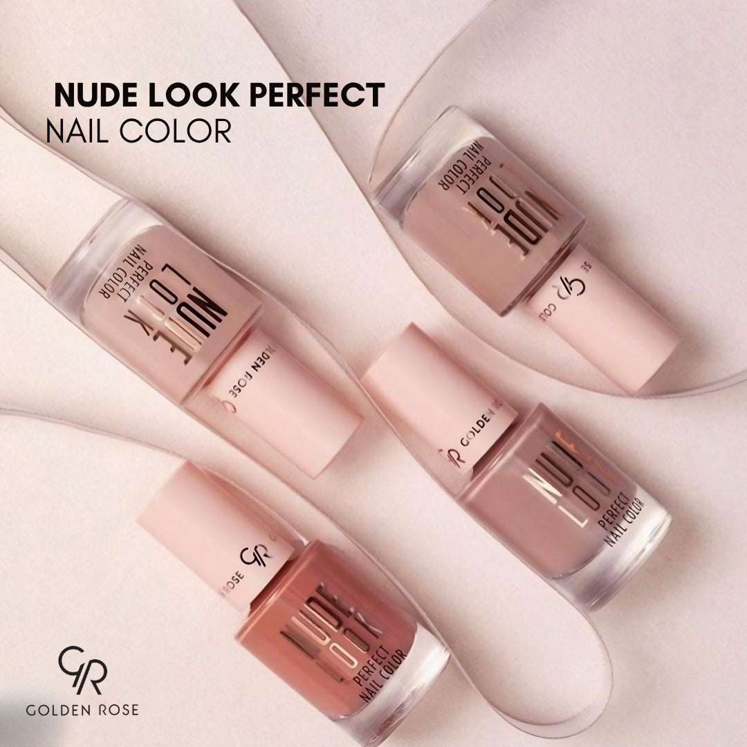 GOLDEN ROSE NUDE LOOK NAIL COLOR