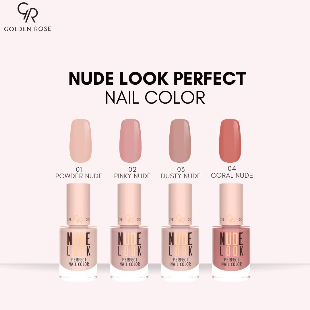 GOLDEN ROSE NUDE LOOK NAIL COLOR