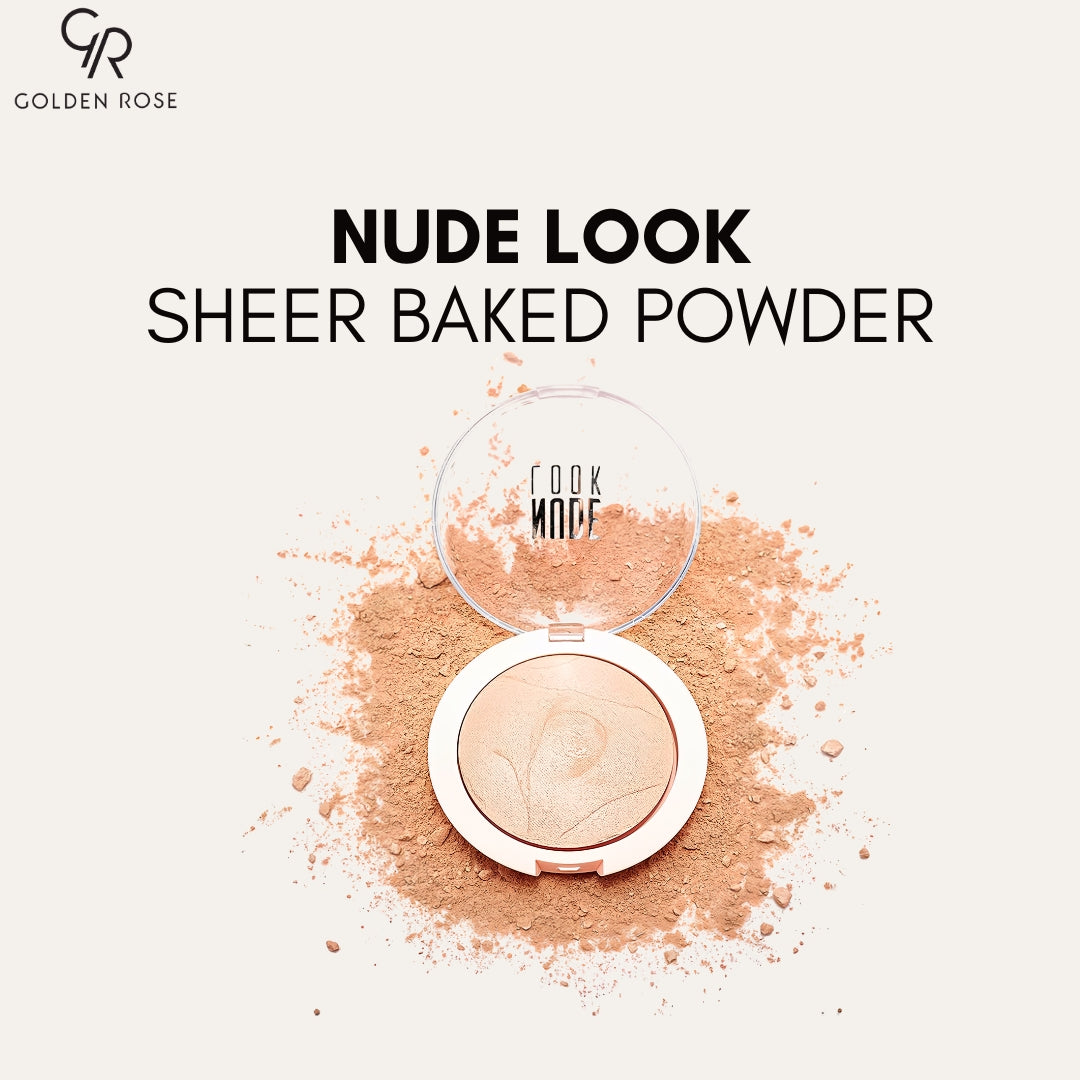 GOLDEN ROSE NUDE LOOK SHEER BAKED POWDER NUDE GLOW