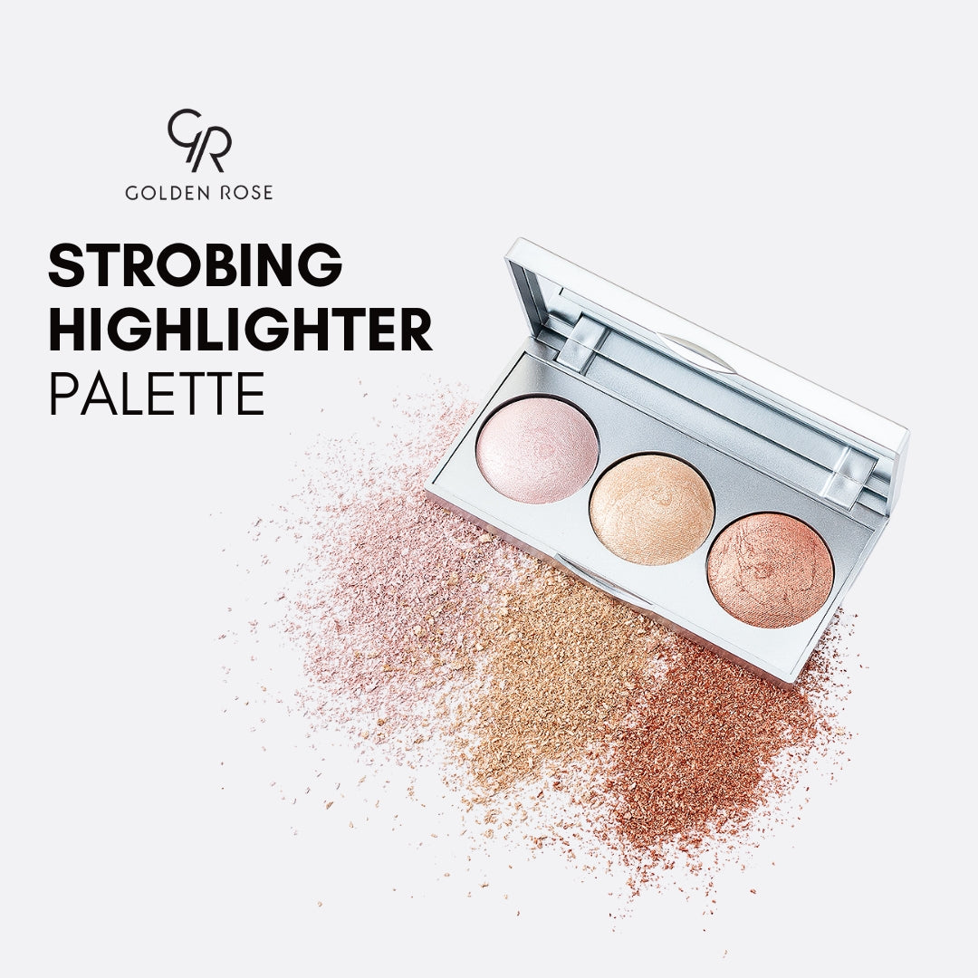 GOLDEN ROSE PALETTE STROBING HIGHLIGHTER