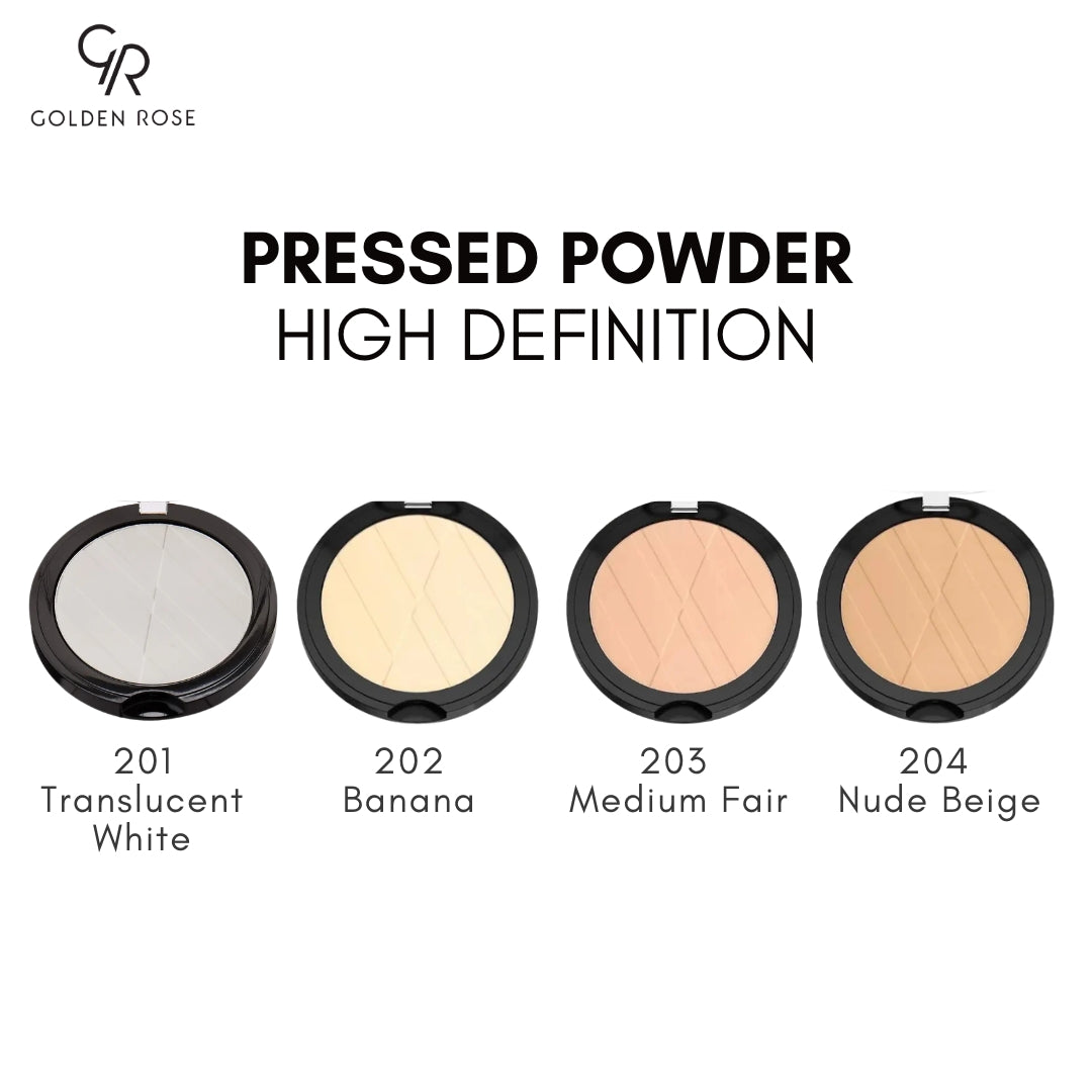 GOLDEN ROSE PRESSED POWDER HIGH DEFINITION