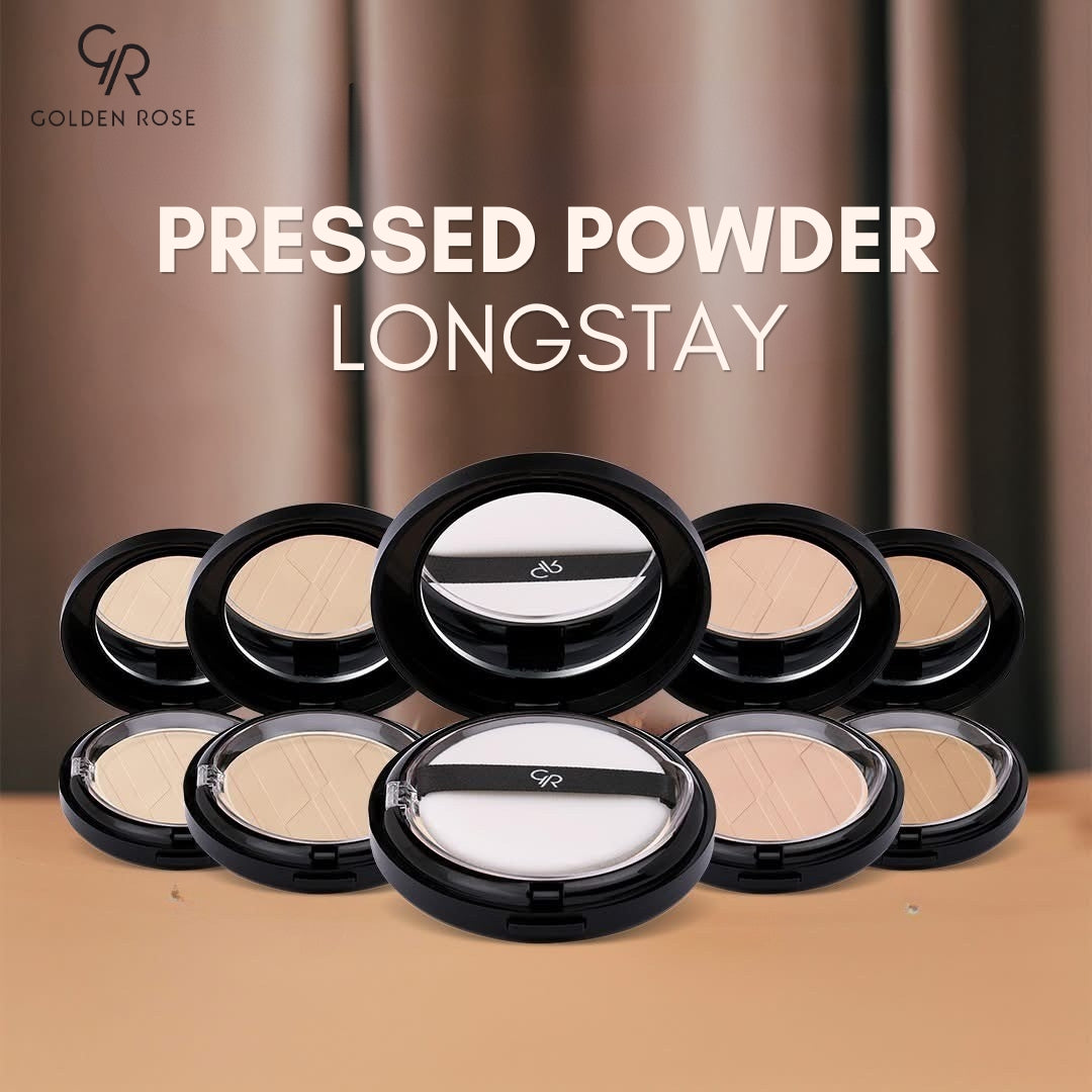 GOLDEN ROSE PRESSED POWDER LONGSTAY