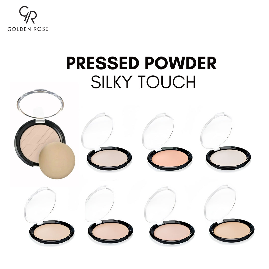 GOLDEN ROSE PRESSED POWDER SILKY TOUCH