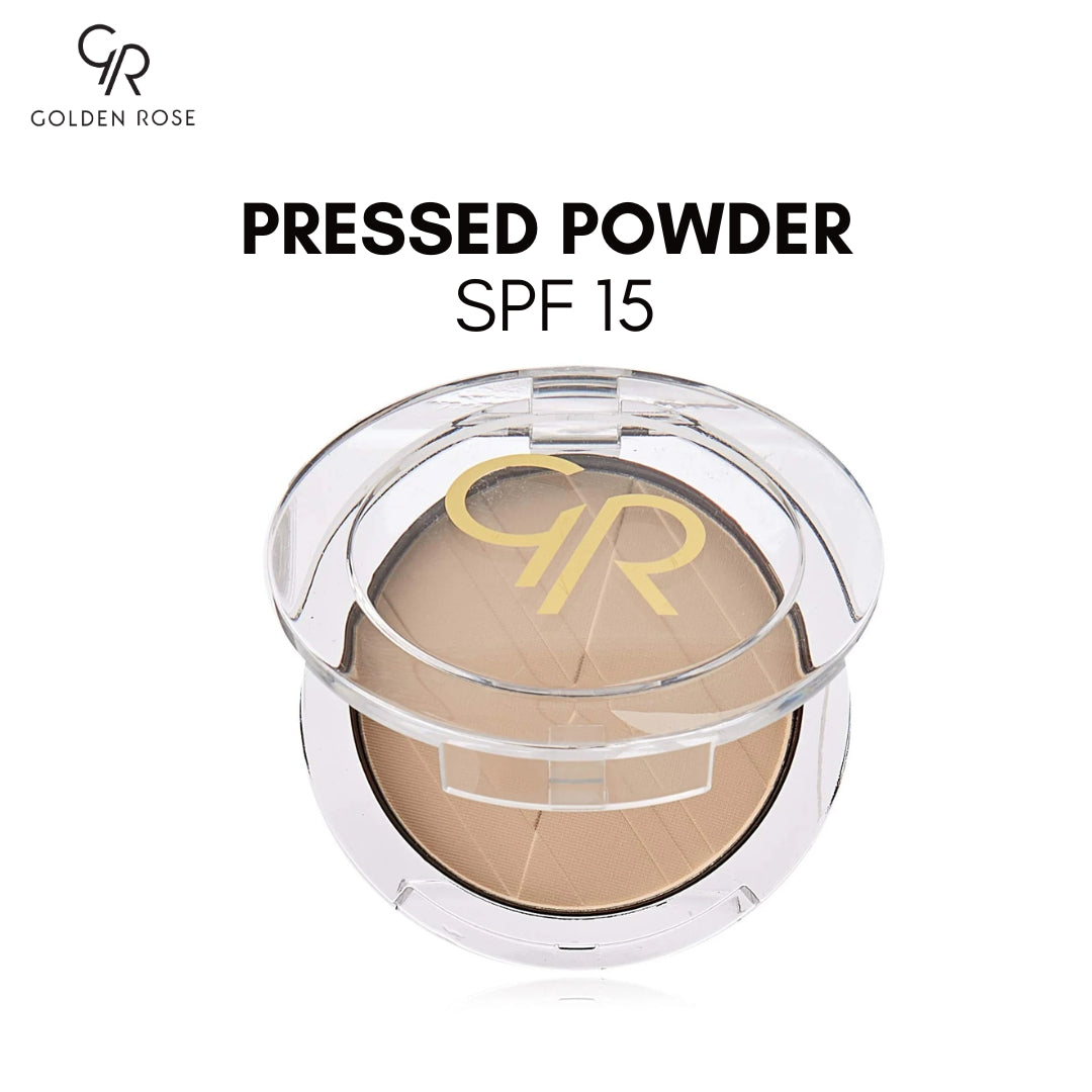 GOLDEN ROSE PRESSED POWDER SPF15