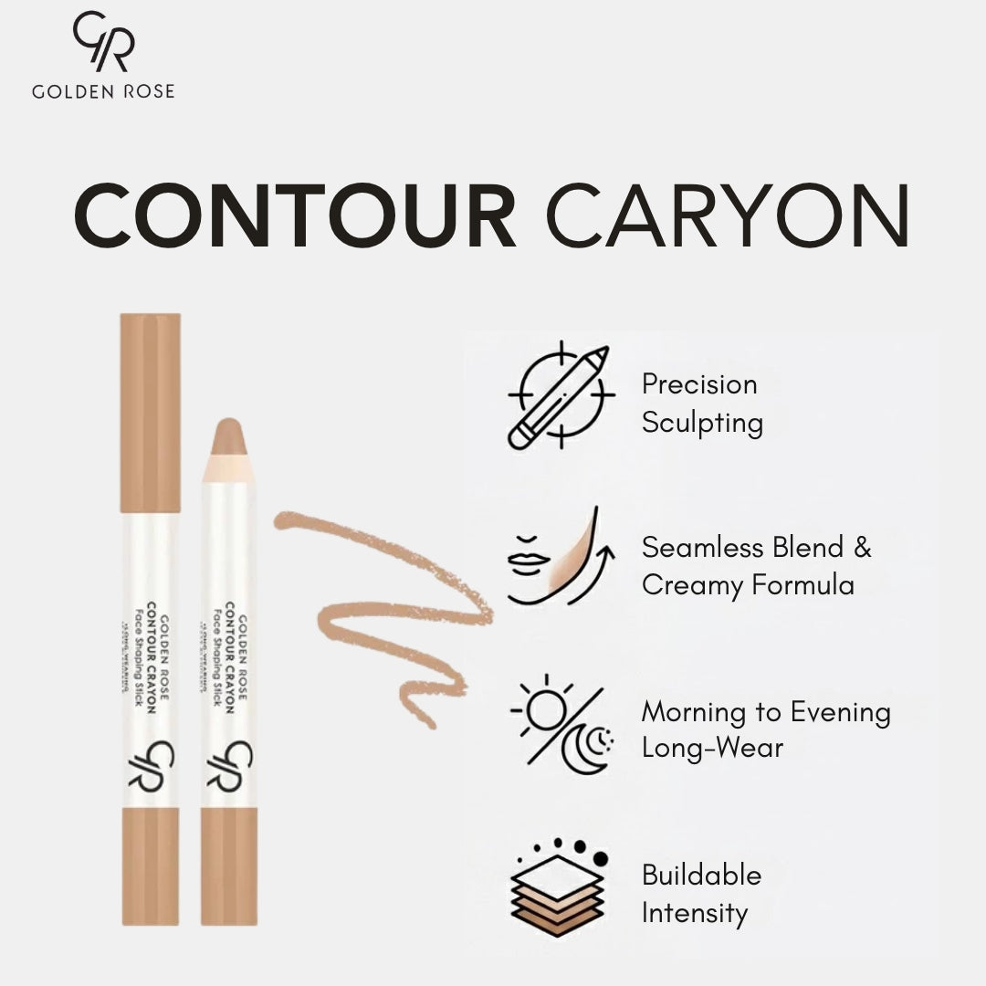GOLDEN ROSE CONTOUR CRAYON
