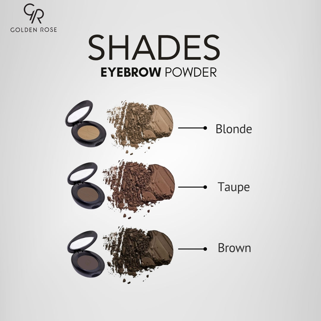GOLDEN ROSE EYEBROW POWDER
