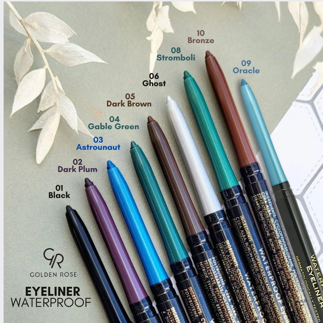 GOLDEN ROSE EYELINER WATERPROOF