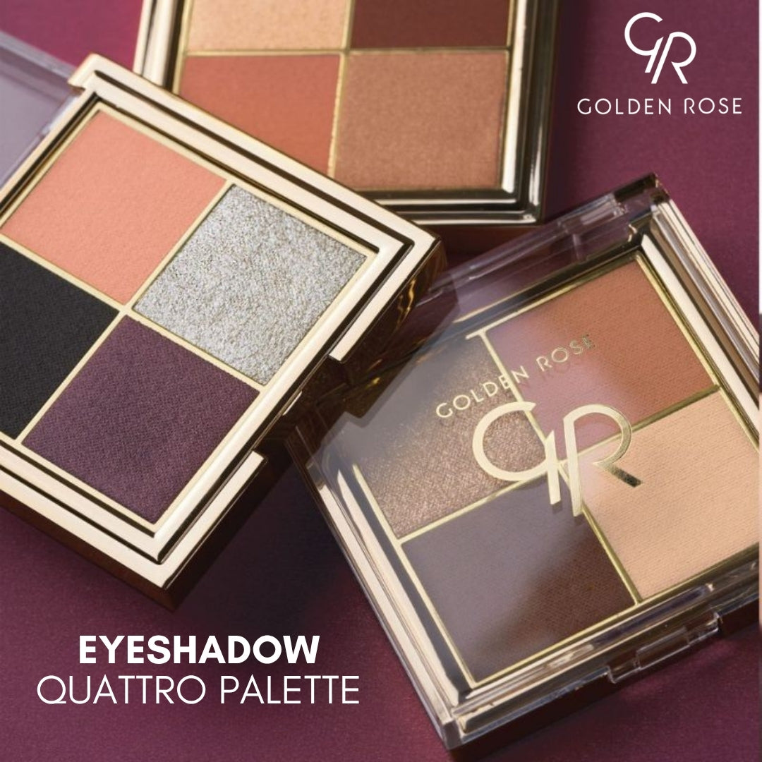 GOLDEN ROSE EYESHADOW QUATTRO PALETTE