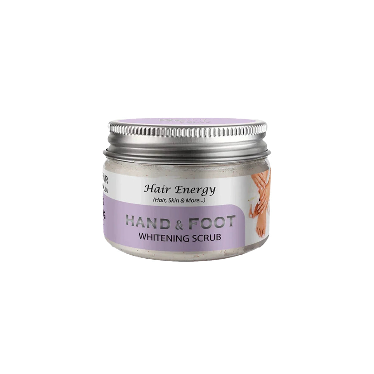HAIR ENERGY HAND & FOOT WHITENING SCRUB 50G