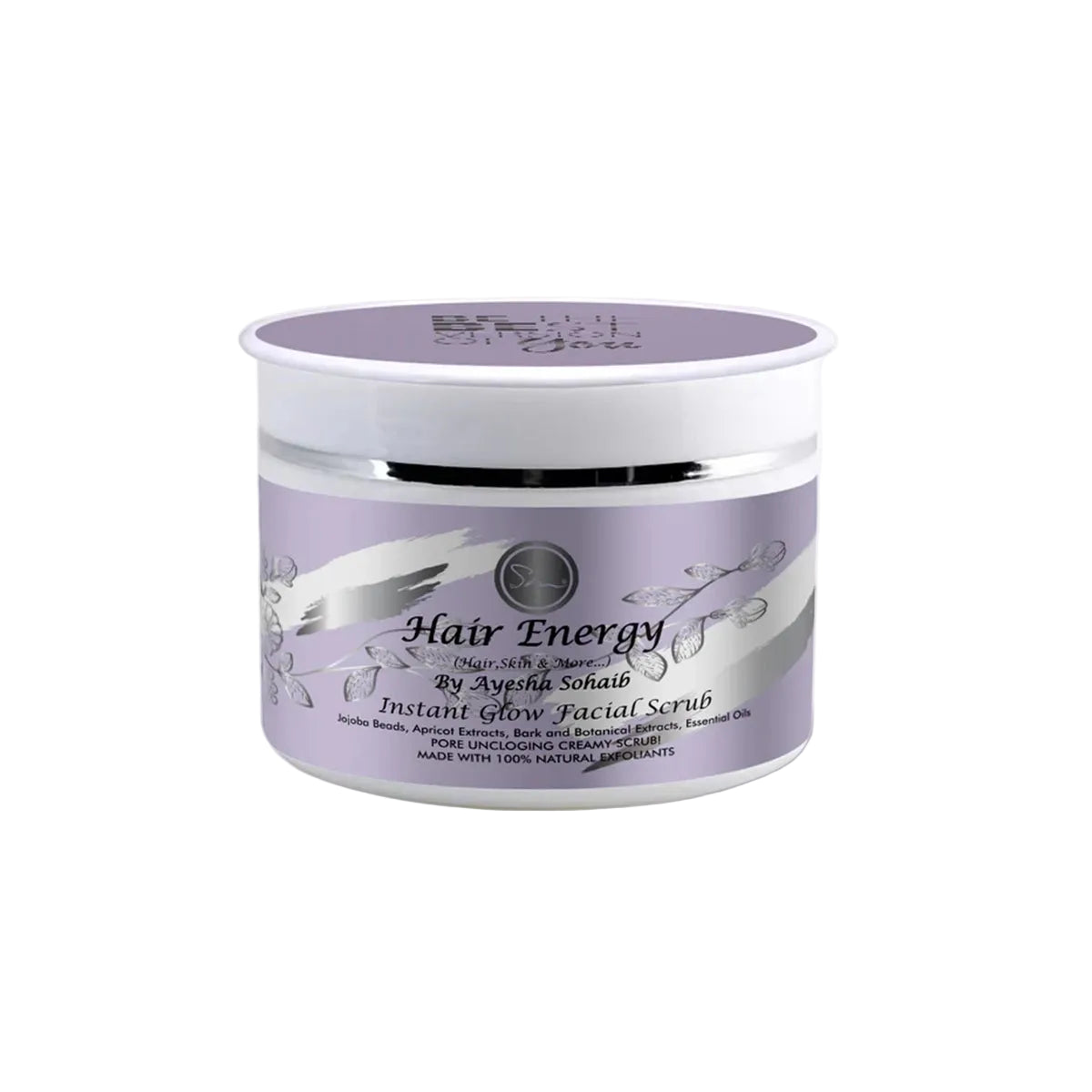 HAIR ENERGY INSTANT GLOW FACIAL SCRUB 150G
