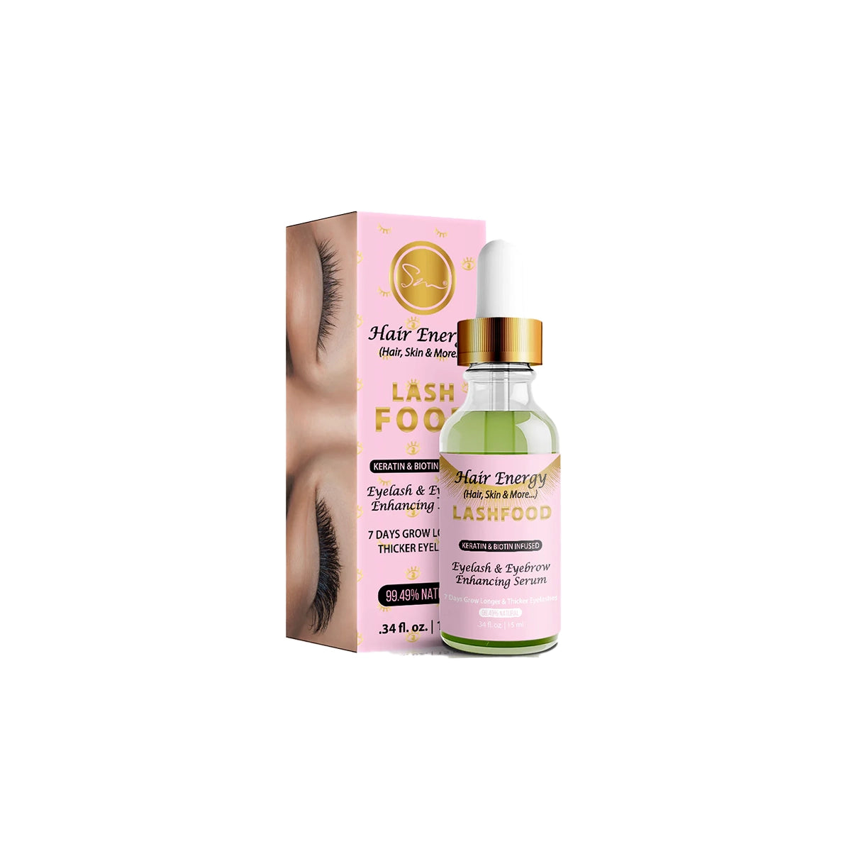 HAIR ENERGY LASH FOOD 15ML KERATIN & BIOTIN INFUSED
