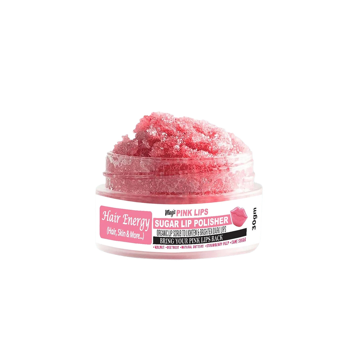HAIR ENERGY MAGIC PINK LIPS SUGAR LIP POLISHER 30G