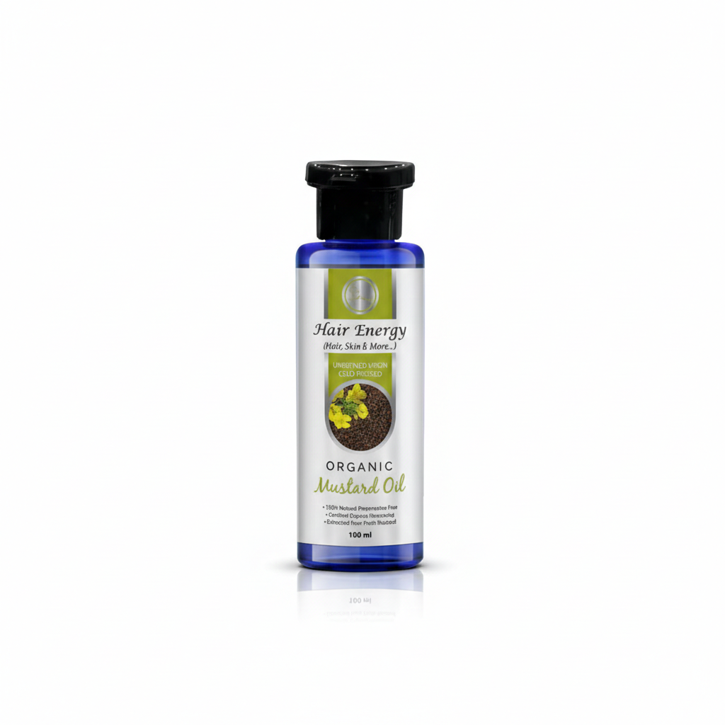 HAIR ENERGY ORGANIC MUSTARD OIL 100ML