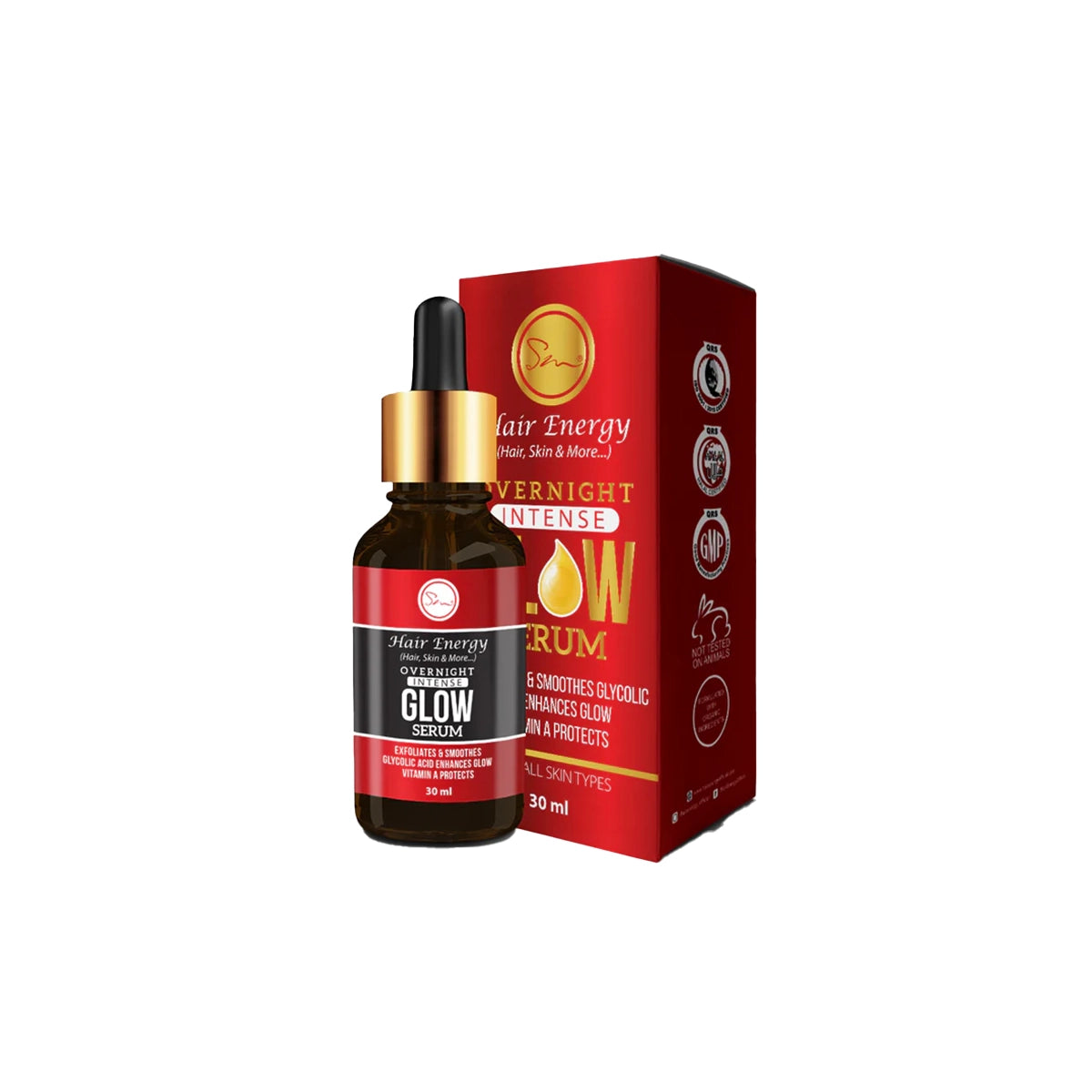 HAIR ENERGY OVERNIGHT INTENSE GLOW SERUM