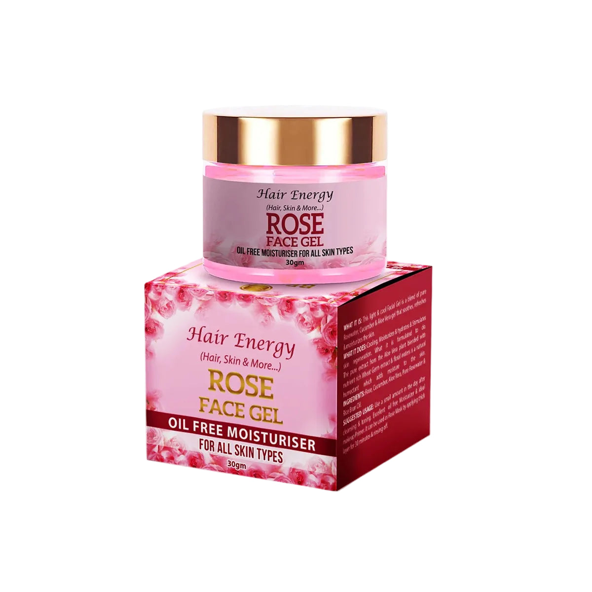 HAIR ENERGY ROSE FACE GEL