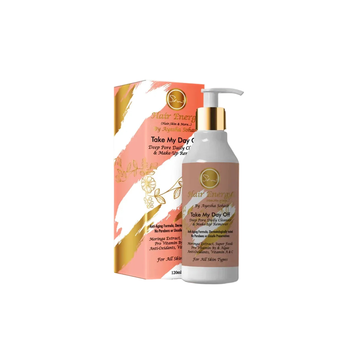 HAIR ENERGY TAKE MY DAY OFF MAKEUP REMOVER 120ML