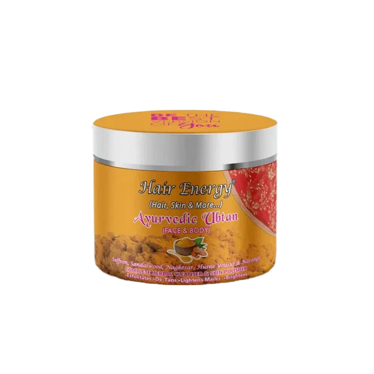 HAIR ENERGY AYURVEDIC UBTAN 150G FACE & BODY
