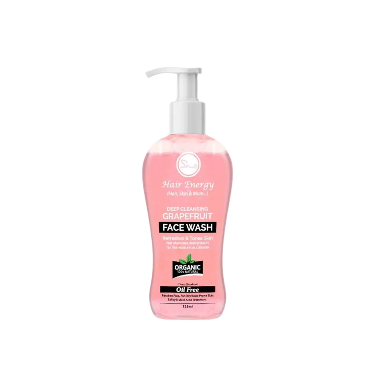 HAIR ENERGY DEEP CLEANSING FACE WASH 125ML GRAPEFRUIT