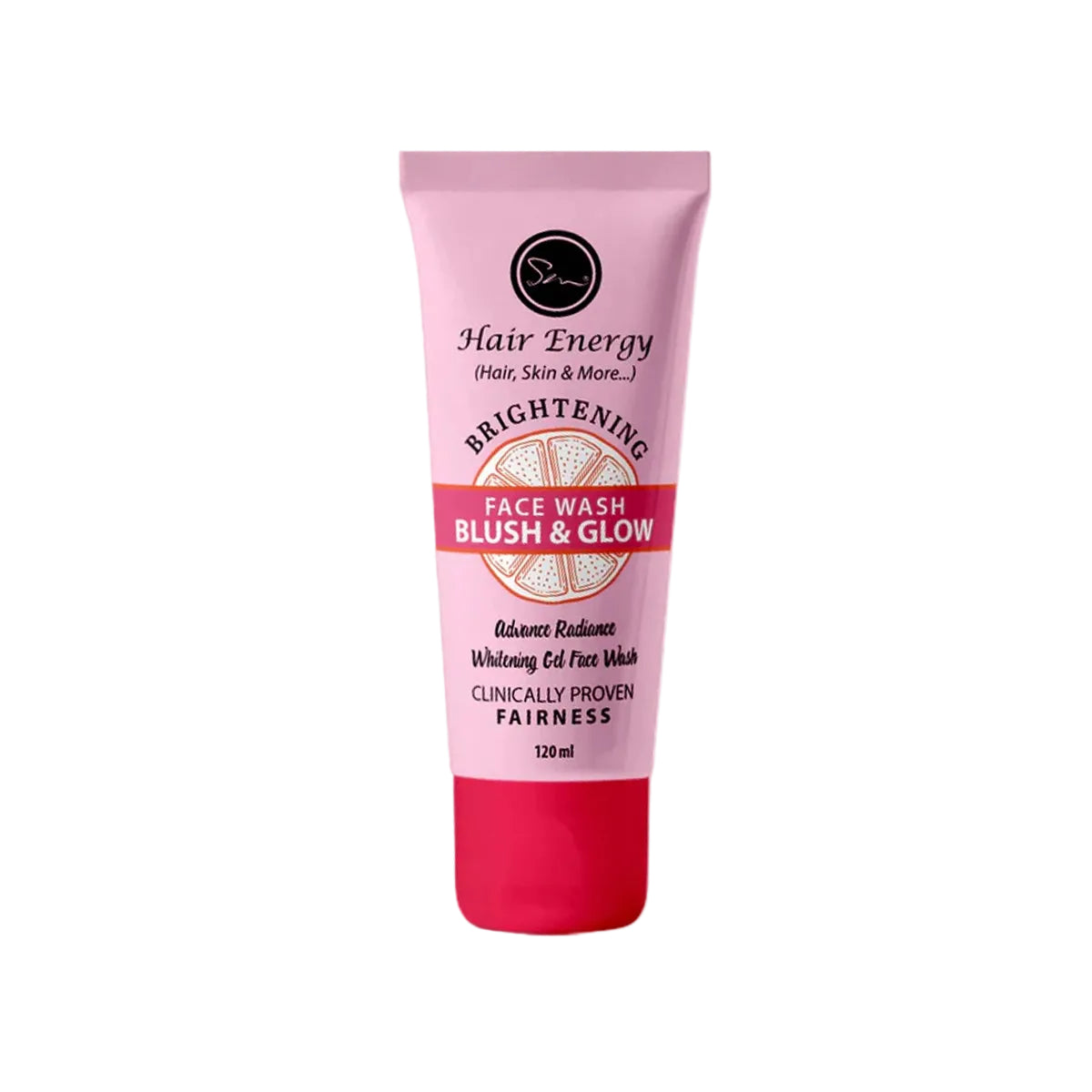 HAIR ENERGY FACE WASH 120ML BLUSH & GLOW