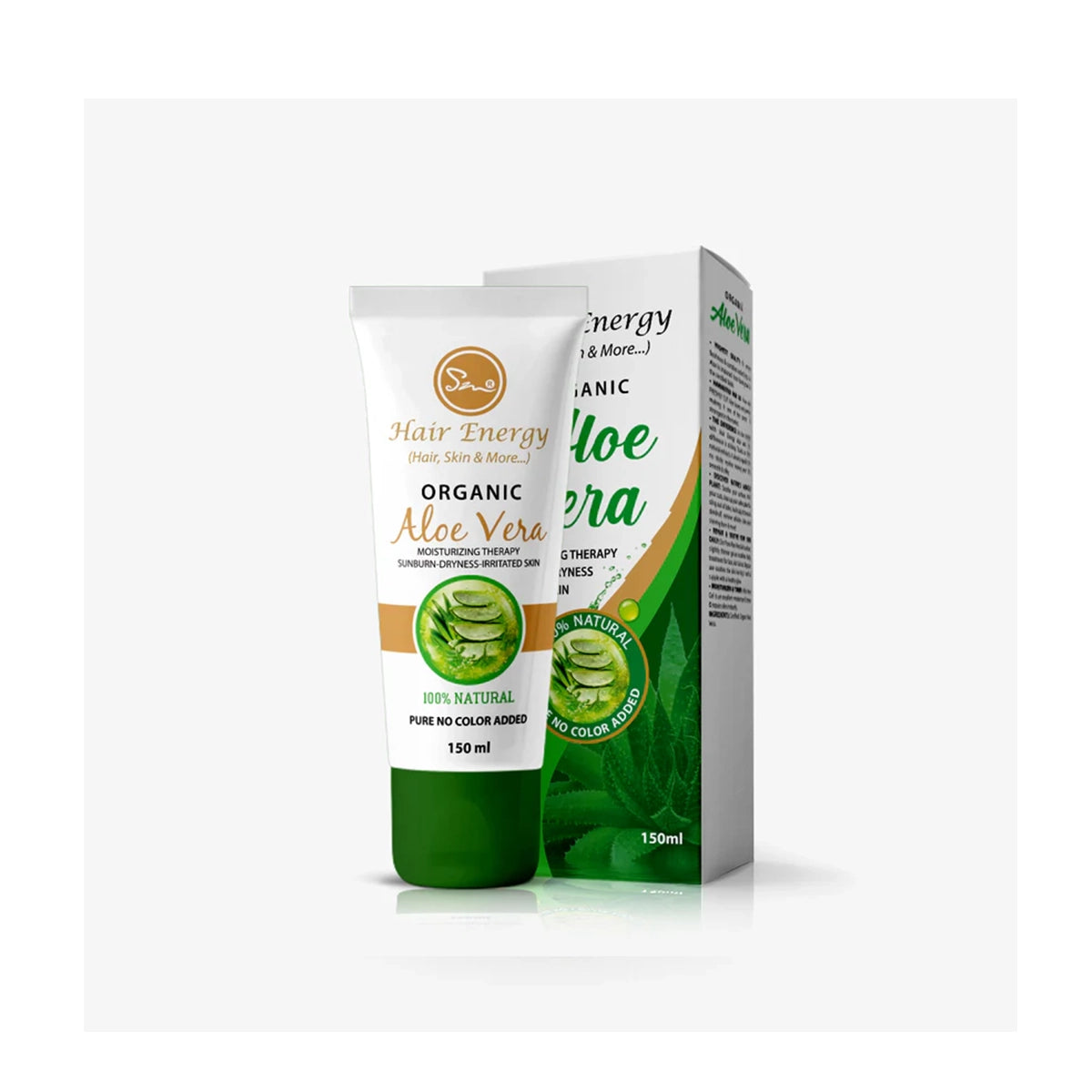 HAIR ENERGY ORGANIC ALOE VERA GEL 150ML