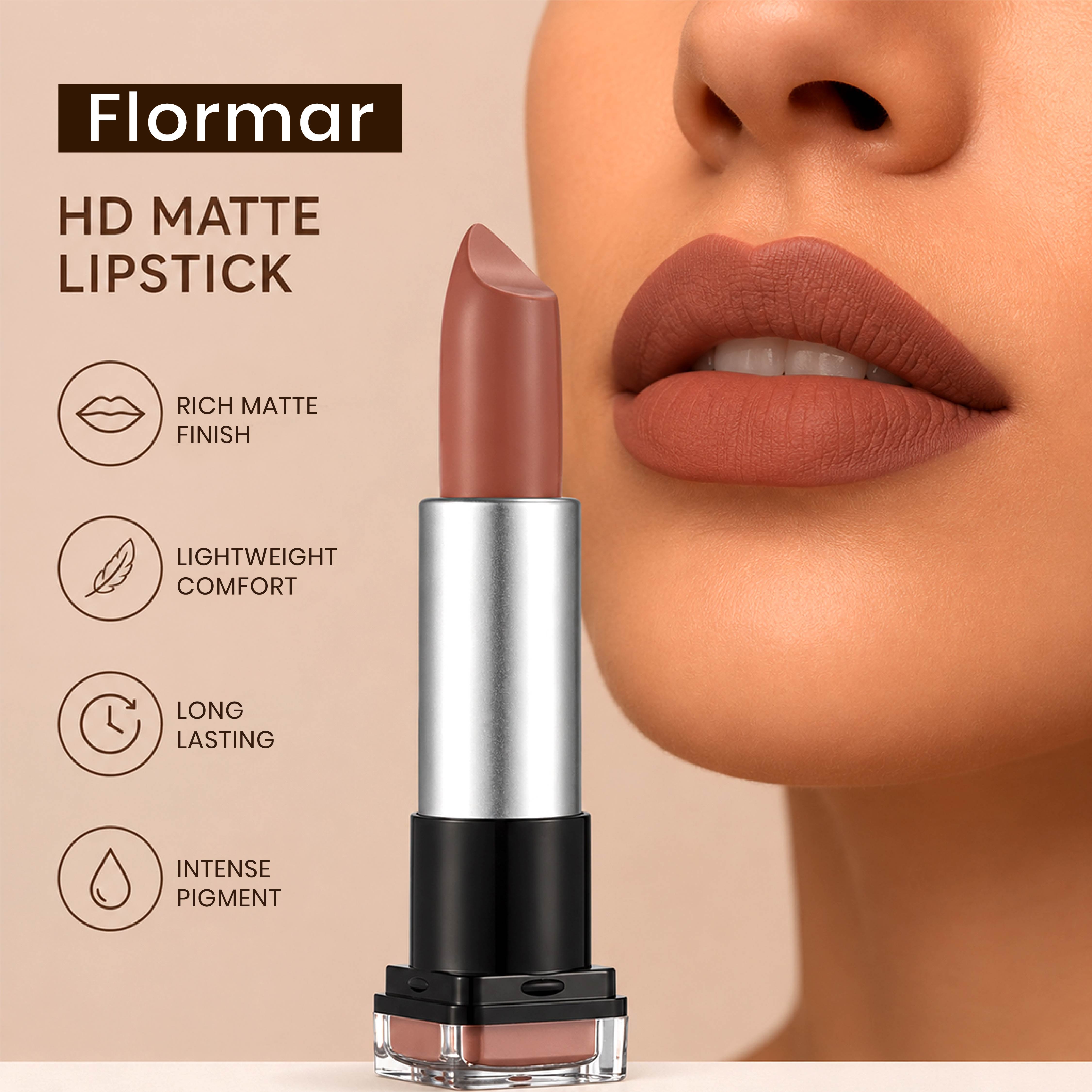 FLORMAR LIPSTICK HD MATTE