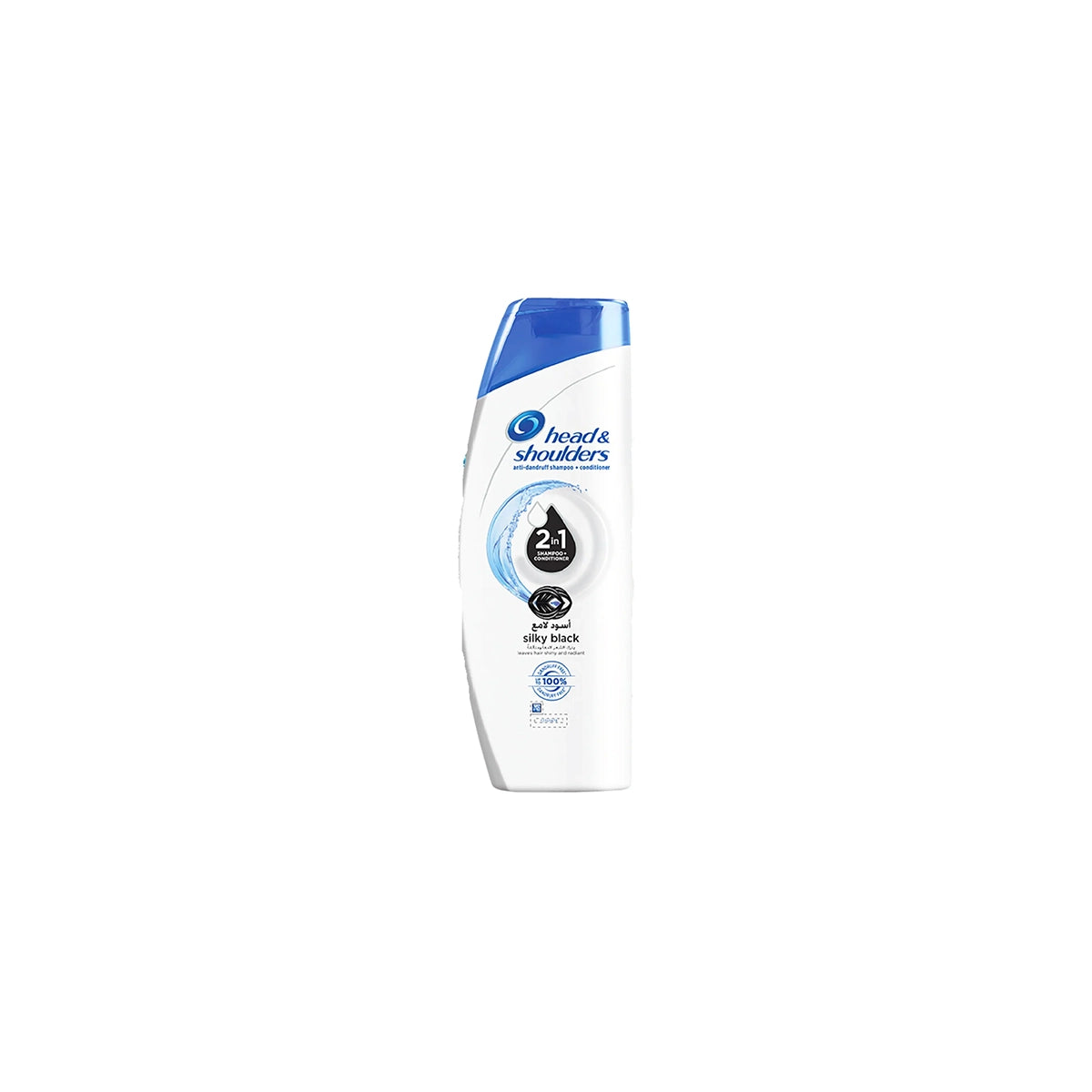 HEAD SHOULDERS PAK SHAMPOO 190ML SILKY BLACK 2 IN 1