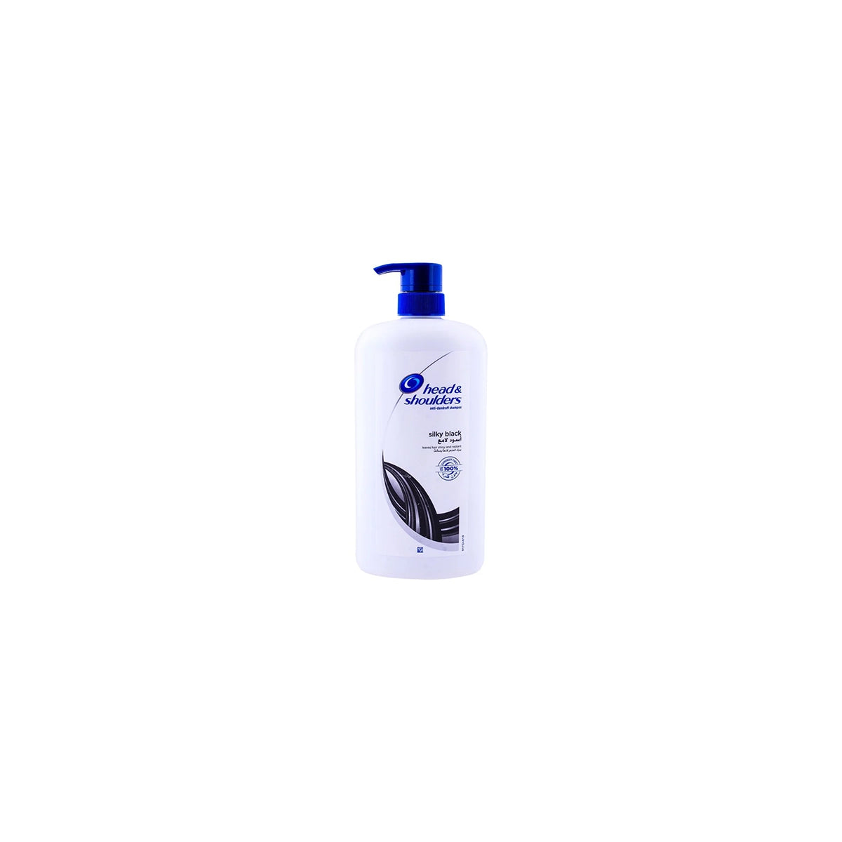 HEAD SHOULDERS PAK SHAMPOO 1000ML SILKY BLACK (KSA)
