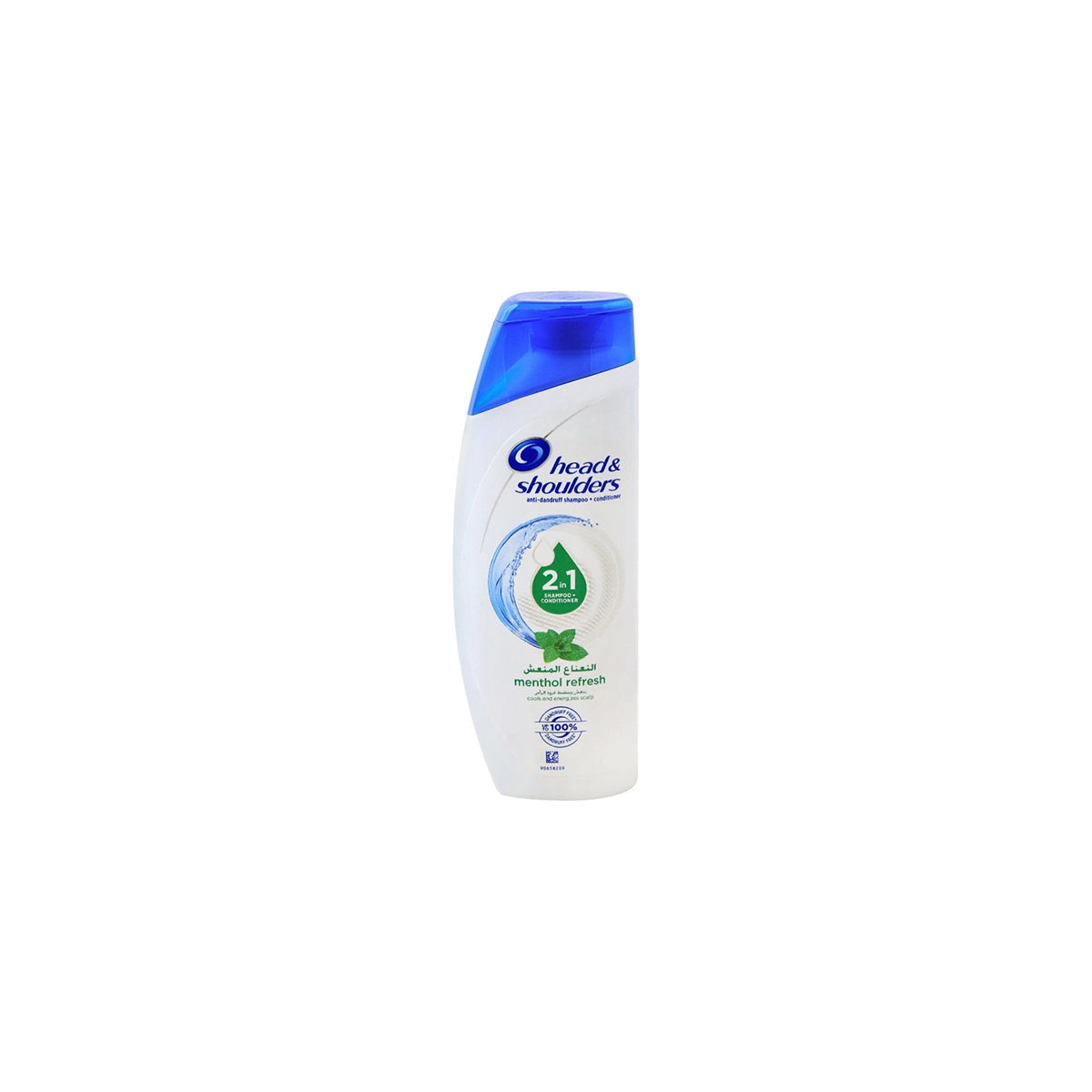 HEAD SHOULDERS PAK SHAMPOO 190ML MENTHOL REFRESH 2 IN 1